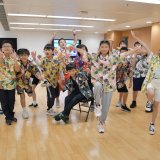 children dancing in class